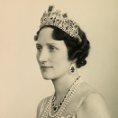 Crown Princess Märtha 1937. The photograph was taken on the occasion of the coronation of King Georg VI in Great Britain. Photo: Vandyk / The Royal Collections